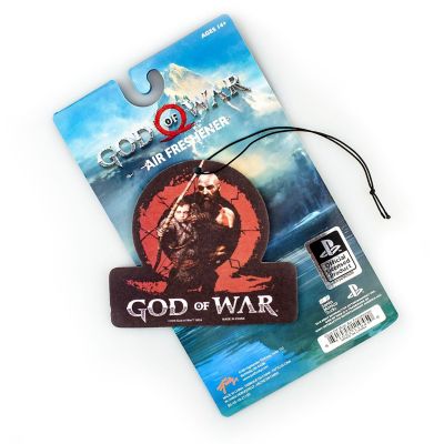 God of War 2018 Kratos and Son Air Freshener  Freshly Scented Image 3
