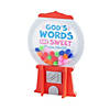 God&#8217;s Words Are Sweet Gumball Craft Kit - Makes 12 Image 1