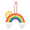 God Watches Over You Rainbow Lacing Craft Kit - Makes 12 Image 1