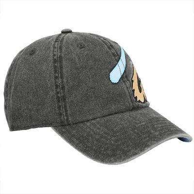 Godzilla Embroidered Pigment Dyed Adjustable Dad Hat Image 2