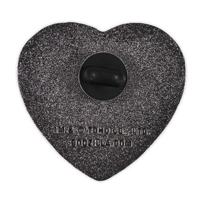 Godzilla Heart-Shaped Enamel Pin Image 2