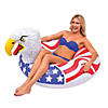 GoFloats American Eagle Party Tube Inflatable Raft Image 1