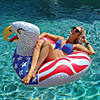 GoFloats American Eagle Party Tube Inflatable Raft Image 1