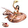 GoFloats Giant Inflatable Buckin' Bull With Drink Float Image 1