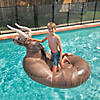GoFloats Giant Inflatable Buckin' Bull With Drink Float Image 4