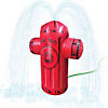 GoFloats Giant Inflatable Fire Hydrant Party Sprinkler Image 1