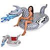 GoFloats Ice Dragon Giant Inflatable Ice Dragon Pool Float Image 1