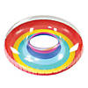 GoFloats Rainbow Party Tube Inflatable Raft Image 2