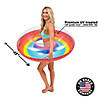 GoFloats Rainbow Party Tube Inflatable Raft Image 3