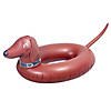 GoFloats Wiener Dog Party Tube Inflatable Raft, Float in Style (for Adults and Kids) Image 1