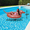 GoFloats Wiener Dog Party Tube Inflatable Raft, Float in Style (for Adults and Kids) Image 3