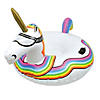 GoFloats: Winter Snow Tube Unicorn - The Ultimate Sled &amp; Toboggan Image 1