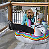 GoFloats: Winter Snow Tube Unicorn - The Ultimate Sled &amp; Toboggan Image 3