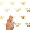 Gold bee peel and stick wall decals Image 1