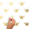 Gold bee peel and stick wall decals Image 2
