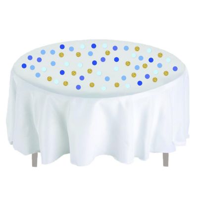 Gold Blue Confetti 180-Pack Image 2