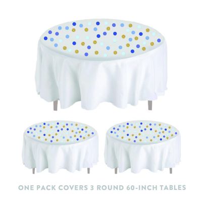 Gold Blue Confetti 180-Pack Image 3