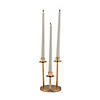 Gold Candelabras with Candles Decorating Kit - 16 Pc. Image 1
