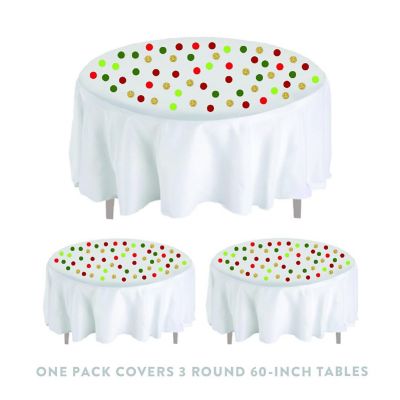 Gold Christmas Confetti 180-Pack Image 3