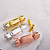 Gold Cylinder Favor Boxes with Ties - 24 Pc. Image 1