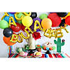 Gold Fiesta Taco Bout A Baby 9 ft Mylar Balloon Banner - 14 Pc. Image 1