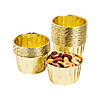 Gold Foil Treat Cups - 25 Pc. Image 1