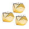 Gold Geometric Tea Light Candle Holders - 3 Pc. Image 1