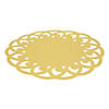 Gold Glitter Chargers - 24 Pc. Image 1