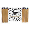 Gold Graduation Party Backdrop Decorating Kit - 5 Pc. Image 1