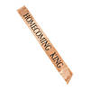 Gold Homecoming King Sash Image 1