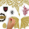 Gold House of the Dragon Wall Decals with Personalization Image 3