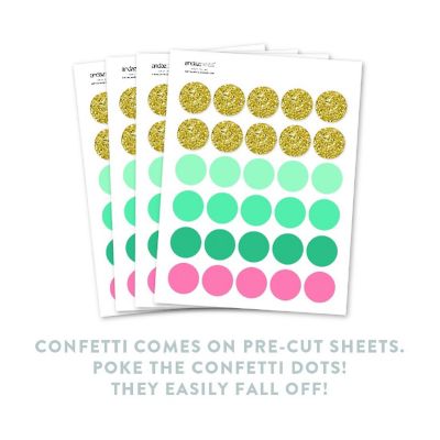 Gold Mermaid Confetti 180-Pack Image 1