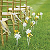 Gold Metallic Pinwheels - 36 Pc. Image 1