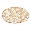 Gold Metallic String Charger Placemats - 6 Pc. Image 1