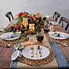 Gold Metallic String Charger Placemats - 6 Pc. Image 3