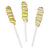 Gold Mini Twisty Lollipops - 24 Pc. Image 1