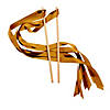 Gold Ribbon Wands - 24 Pc. Image 1