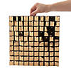 Gold Sequin Shimmer Wall Panels - 4 Pc. Image 1