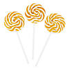 Gold Swirl Lollipops - 24 Pc. Image 1