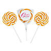 Gold Swirl Lollipops - 24 Pc. Image 2
