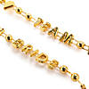 Gold Team Bride Beaded Necklaces - 24 Pc. Image 3