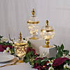 Gold Trim Apothecary Jars with LED Lights - 15 Pc. Image 1