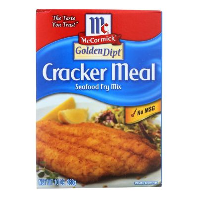 Golden Dipt - Breading - Cracker Meal - Case of 8 - 10 oz. Image 1