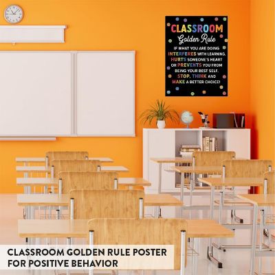 Golden Rule Classroom Rainbow 8.5x11in Image 2