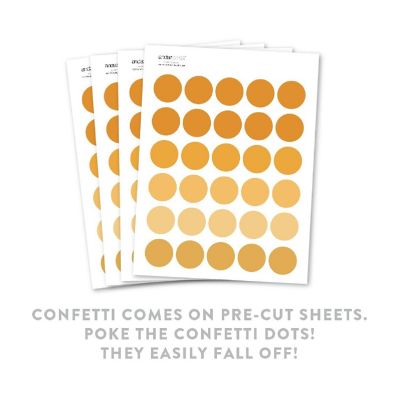 Golden Shades Confetti 180-Pack Image 1