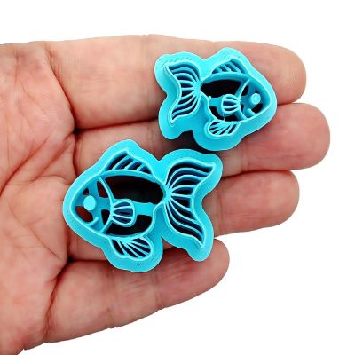Goldfish Clay Cutters in Two Sizes, 2 pc Image 1
