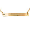 Goldtone Bar Bracelet Image 2