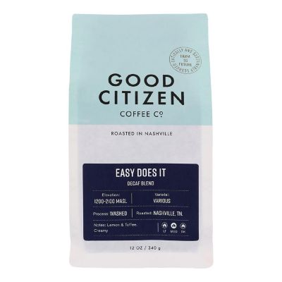 Good Citizen Coffee Co. - Coffee Medium Roasted Dcaf Easy Ds - Case of 6-12 OZ Image 1