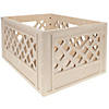 Good Wood By Leisure Arts Crates Classic Milk Crate 18"x 12.5"x 9.5" Image 1