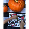 Goofy Jack-O-Lantern Face Sticker Sheets - 12 Pc. Image 2